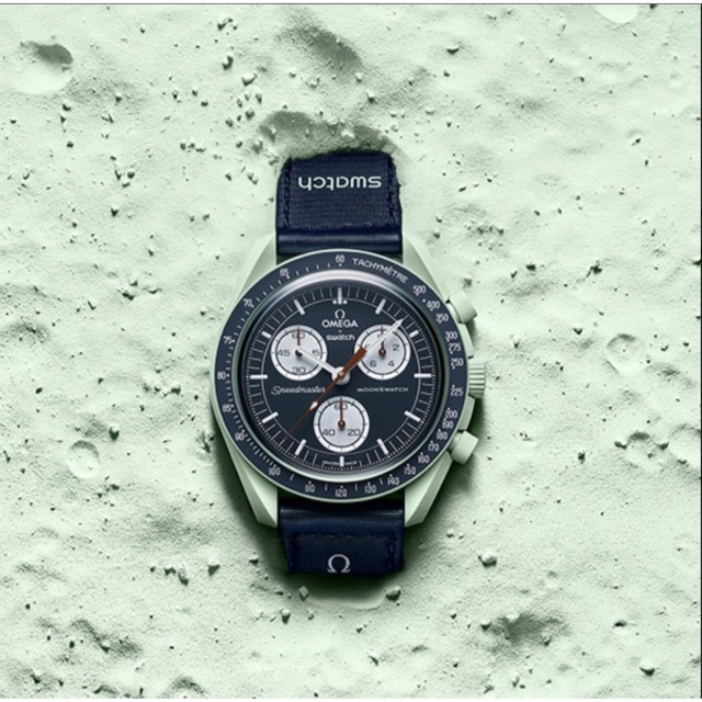 swatch - Swatch Omega オメガスウォッチ アース 梅田阪急 保証書未