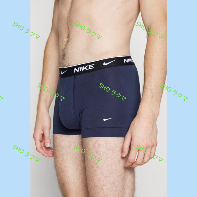 織り柄チェック NIKE ナイキ ボクサーパンツ Mサイズ 3枚セット