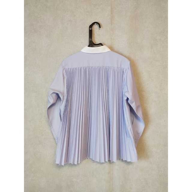 10%OFF sacai luck バイカラープリーツシャツ sleepyhollowevents.com