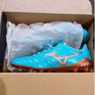 MIZUNO - 25.0cm モレリアネオ3ジャパン ミズノ サッカースパイク水色 ...