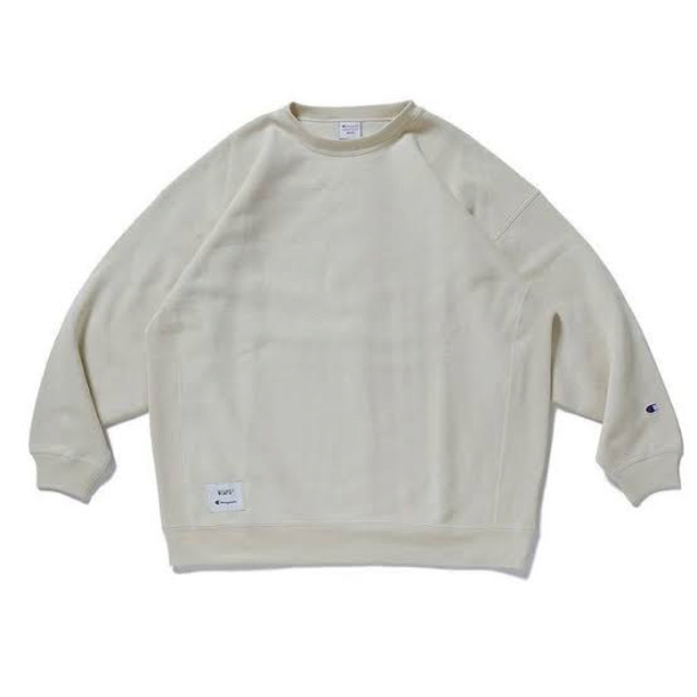 新品 wtaps×champion クルーネックスウェット　BEIGE Mサイズ