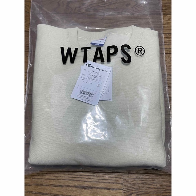 W)taps(ダブルタップス)のWTAPS×Champion ACADEMY CREW NECK SAND M メンズのトップス(スウェット)の商品写真