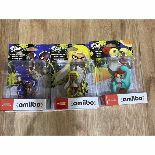 amiibo スプラトゥーン3 単品3種類 トリプルセット エンタメ/ホビーのフィギュア(アニメ/ゲーム)の商品写真