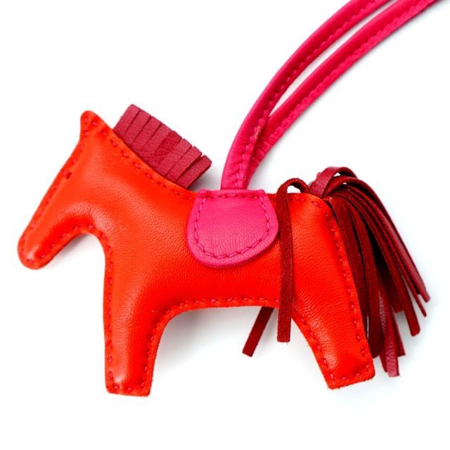クーポン利用&送料無料 【極美品】HERMES エルメス ロデオチャームPM