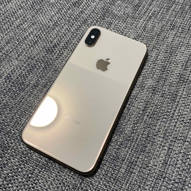 iPhoneXS ゴールド　ジャンク　送料込みスマートフォン/携帯電話