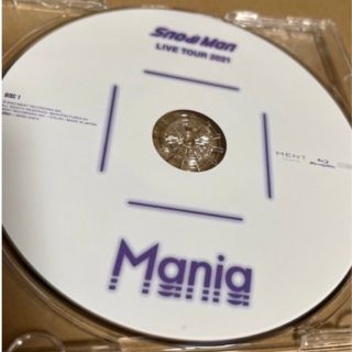 スノーマン(Snow Man)のSnowMan LIVE　TOUR　2021　Mania Blu-ray (ミュージック)