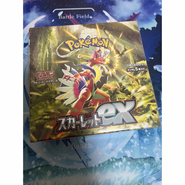 ポケモンカード  スカーレットex　1boxシュリンク付き