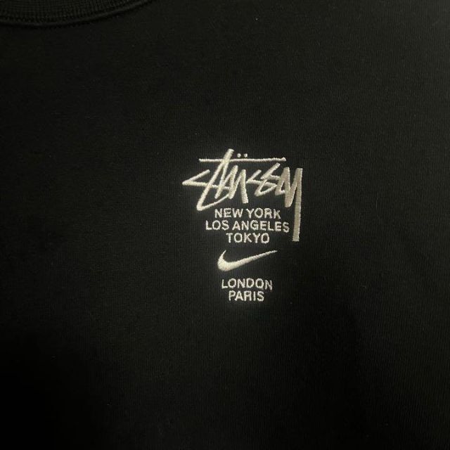 極美品 stussy × NIKE コラボ スウェット 超肉厚スウェット