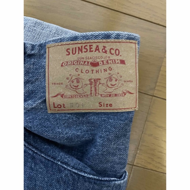 SUNSEA(サンシー)のSUNSEA サンシー　22SS Altanating Denim メンズのパンツ(デニム/ジーンズ)の商品写真