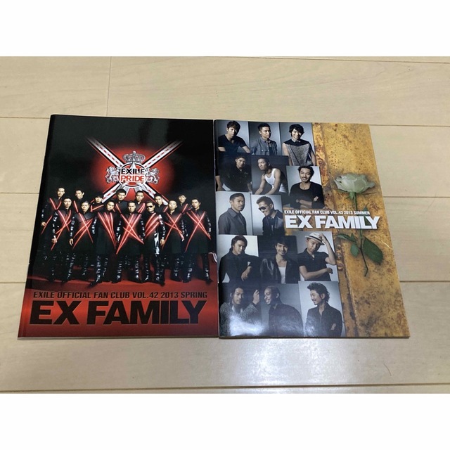 EXILE TRIBE(エグザイル トライブ)のEX FAMILY  会報誌４冊 エンタメ/ホビーのタレントグッズ(ミュージシャン)の商品写真