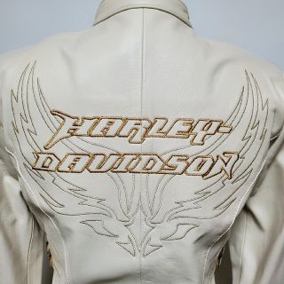 ハーレーダビッドソン(Harley Davidson)のハーレーダビッドソン☆レディースライダースジャケット☆サイズXS☆新品(ライダースジャケット)