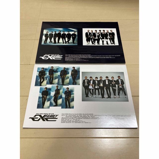 EXILE TRIBE(エグザイル トライブ)のEX FAMILY  会報誌４冊 エンタメ/ホビーのタレントグッズ(ミュージシャン)の商品写真