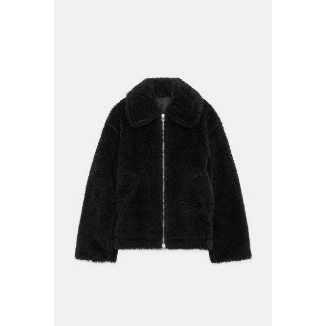 MARKAWARE 22aw アルパカテディベアクロスボンバージャケット MARKAWARE 22aw アルパカテディベアクロスボンバージャケット