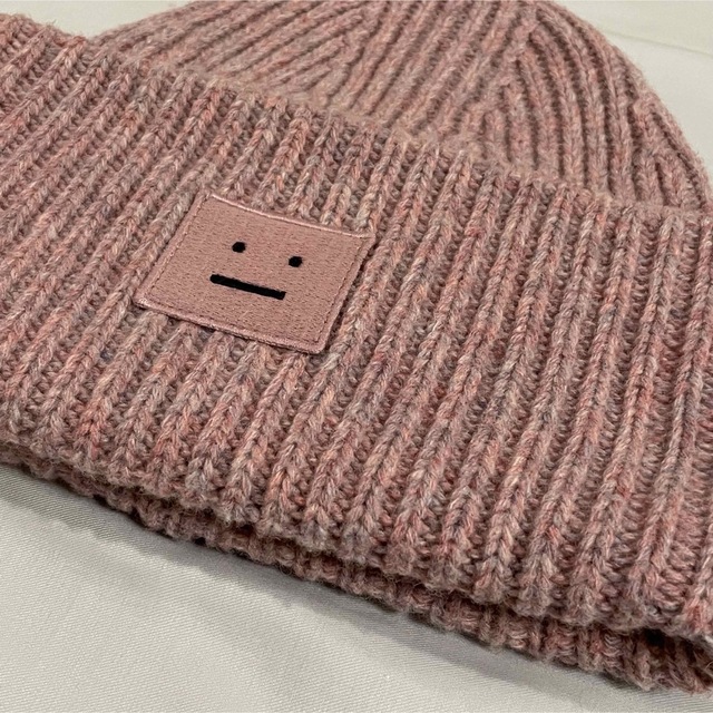 acne studios アクネ ニット帽 ビーニー ピンク