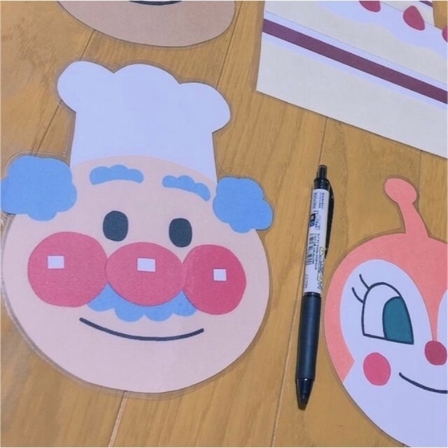 ちゃんしぃ様専用《名前追加》《キャラクター4体追加》《紐の色:茶》