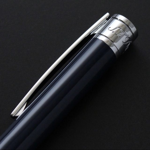 S.T. Dupont - 3869◆S.T.Dupontデュポン◆ボールペン◆定価22,000円◆新品 デュポン（S.T.Dupont） ボールペンD-イニシャル ブルーラッカー