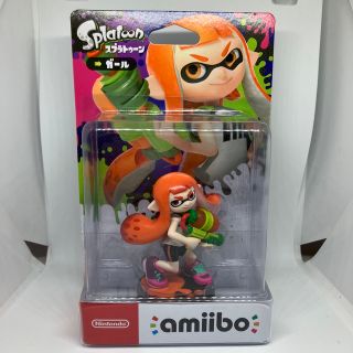 ニンテンドースイッチ(Nintendo Switch)のスプラトゥーン　amiibo　アミーボ　ガール 開封済み(ゲームキャラクター)