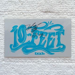 10-FEET テンフィート CD3枚セット タクマサイン入りステッカー付き