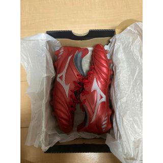 有名なブランドサッカー/フットサルMIZUNO - 26.5cm MIZUNO α JAPAN ブルー×ゴールド サッカー スパイクの