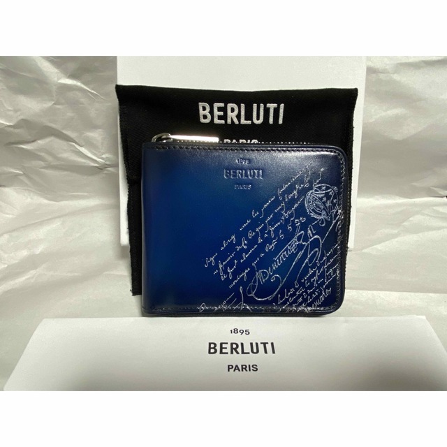 お買い求めしやすい価格 イタウバ ベルルッティ 二つ折り財布 イタウバ