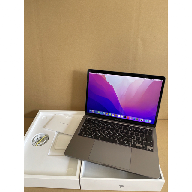 美品 Macbook Pro M1 2020 13インチ スペースグレイ 銀座 店 49