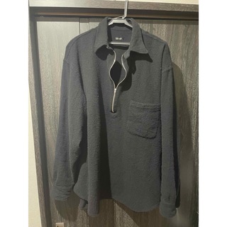 COMOLI - comoli 縮絨ウール ハーフジップシャツ 22aw の通販 by