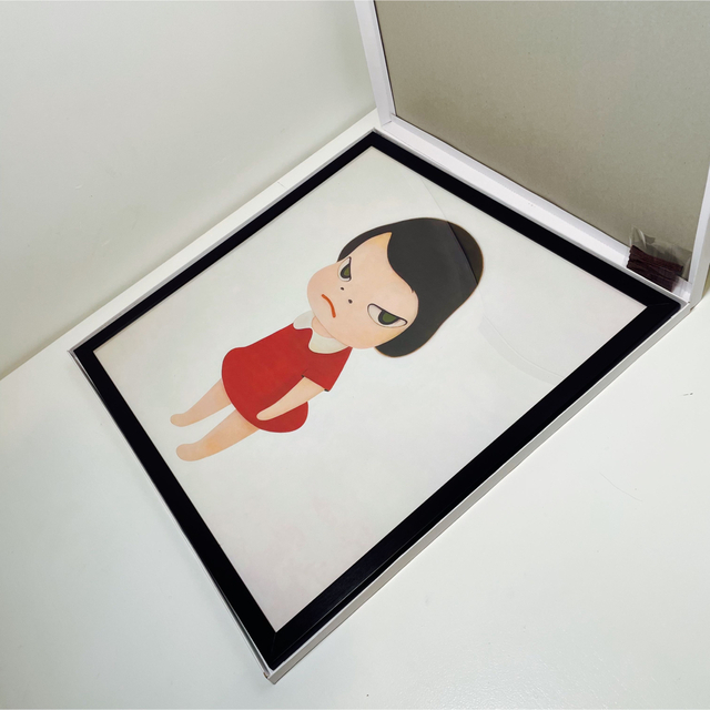 額付き【50cm×50cmポスター】「奈良美智」(新品) 額付き【50cm×50cmポスター】「奈良美智」(新品)