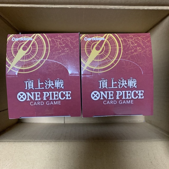 ONE PIECEカードゲーム 頂上決戦 2BOX