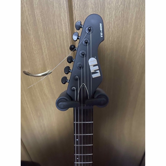 【人気沸騰】 ESP - Satin Black TE-401 LTD エレキギター 4