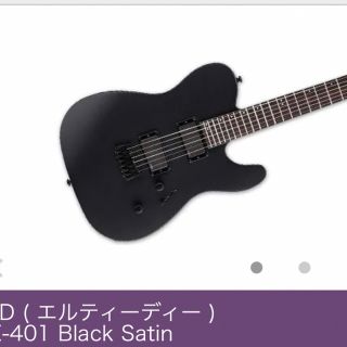 イーエスピー(ESP)のLTD TE-401 Black Satin(エレキギター)