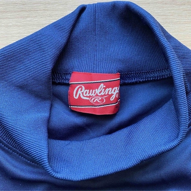 Rawlings(ローリングス)のりょー3453様専用　Rawlings 長袖 ハイネック ウインドシャツ スポーツ/アウトドアの野球(ウェア)の商品写真