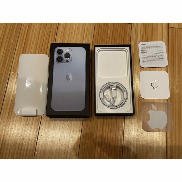 Apple iPhone13pro 128GB シエラブルー 7