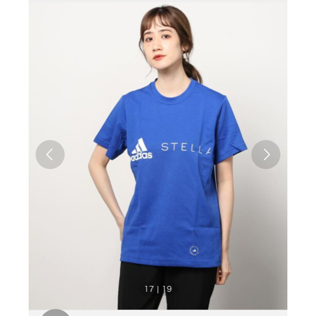 adidas by Stella McCartney(アディダスバイステラマッカートニー)のしむしむ様専用STELLA MCCARTNEY ロゴ 半袖Tシャツ スポーツ/アウトドアのランニング(ウェア)の商品写真