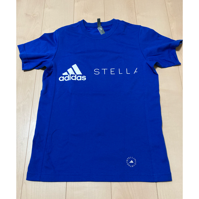 adidas by Stella McCartney(アディダスバイステラマッカートニー)のしむしむ様専用STELLA MCCARTNEY ロゴ 半袖Tシャツ スポーツ/アウトドアのランニング(ウェア)の商品写真