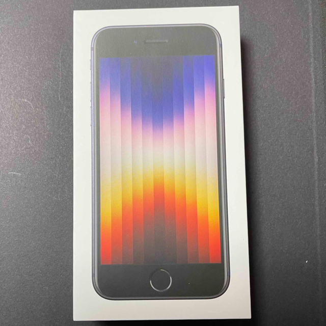 新品未使用 iPhone SE3 64GB Midnight ブラック