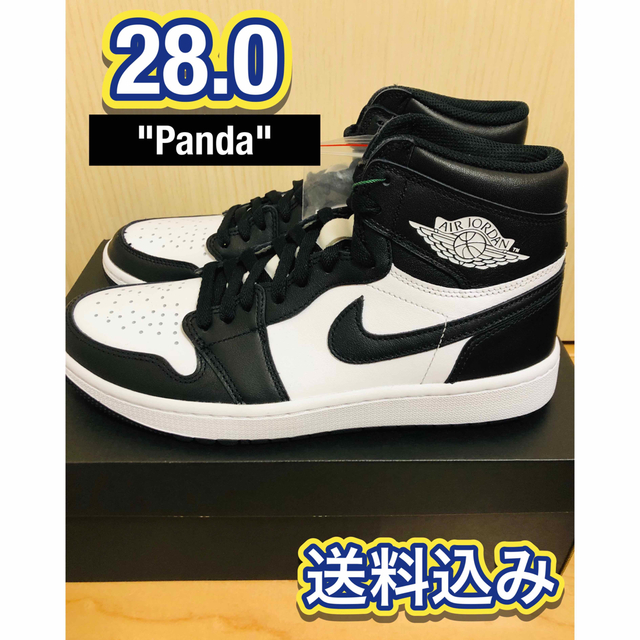 【激レア】NIKE AIR JORDAN1 HIGH G Panda 28