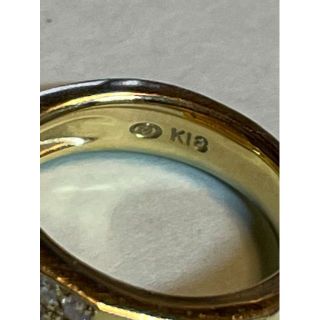 芝田悦美コレクション 18K ダイヤピンキーリング & ダイヤ