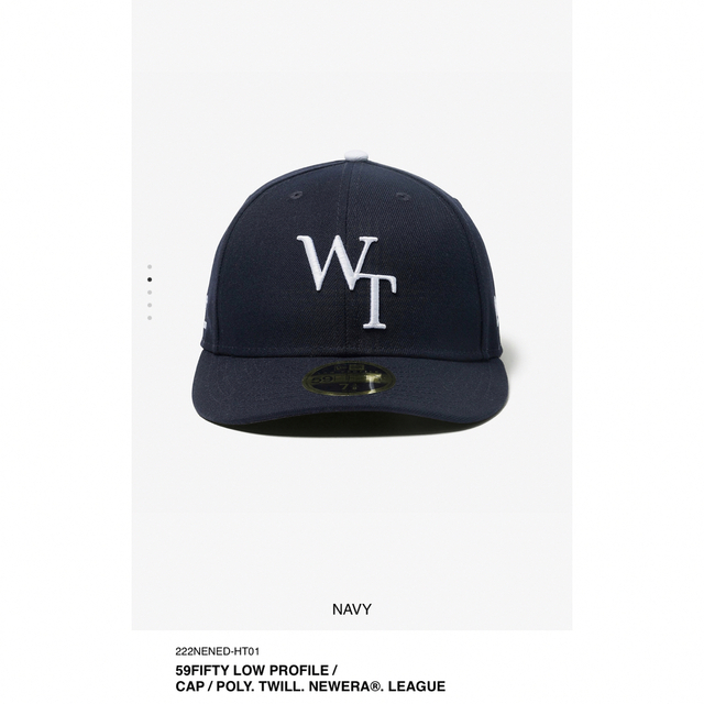 W)taps - WTAPS NEW ERA キャップ ネイビーLサイズ ダブルタップスの