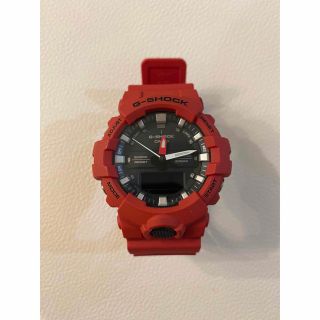 ジーショック(G-SHOCK)の値下げ【超美品】G-SHOCK GA-800 赤 CASIO(腕時計(アナログ))