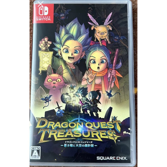 新品 ドラゴンクエスト トレジャーズ 蒼き瞳と大空の羅針盤 Switch エンタメ/ホビーのゲームソフト/ゲーム機本体(家庭用ゲームソフト)の商品写真