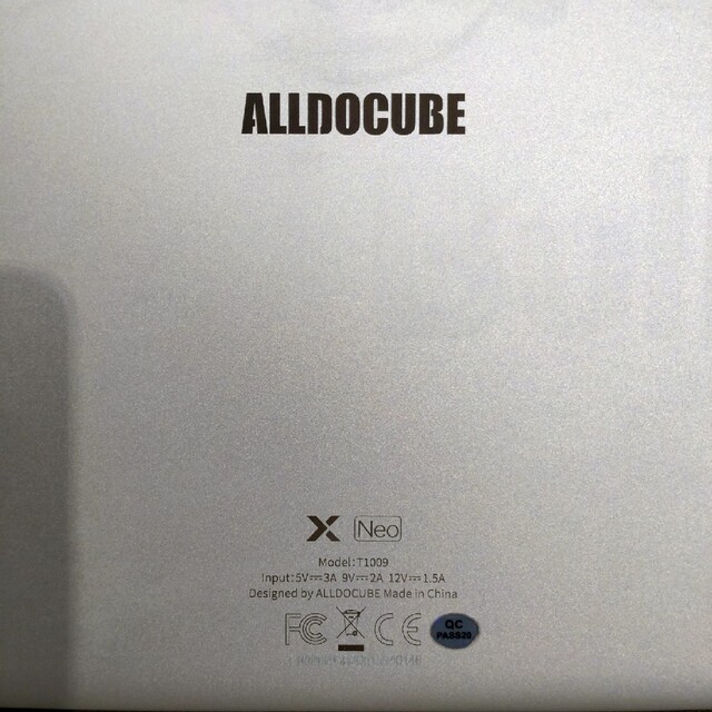 ALLDOCUBE X neo 有機ELタブレット 3