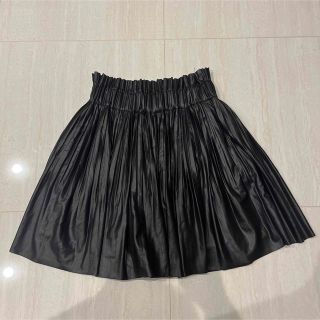 ザラ(ZARA)のZARAフェイクレザースカート(ミニスカート)