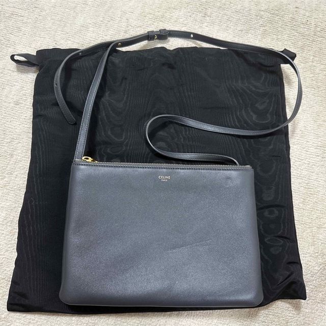 安い celine - セリーヌ トリオバッグ ラージサイズ ショルダーバッグ