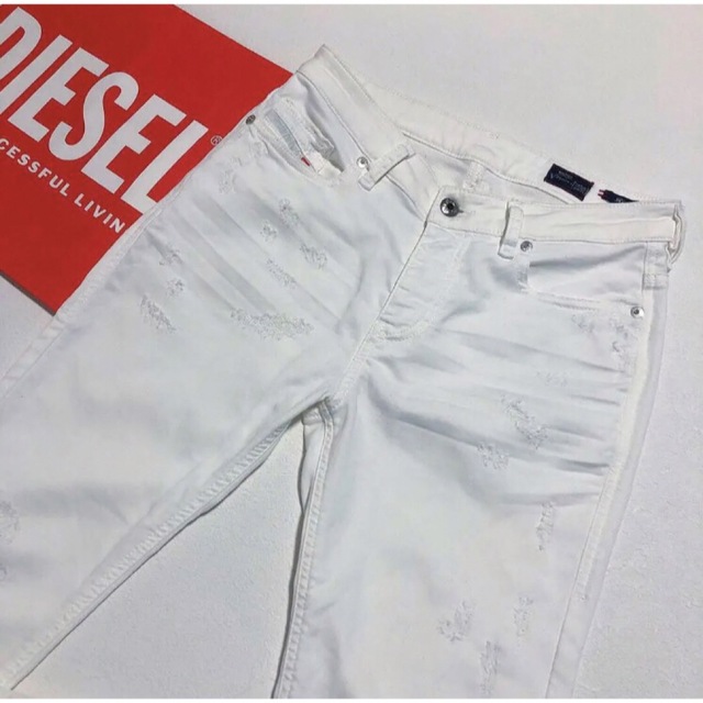 DIESEL(ディーゼル)のw23◆匿名配送♢DIESEL◆ジョグジーンズ ダメージ加工 履き心地最高◎ レディースのパンツ(デニム/ジーンズ)の商品写真