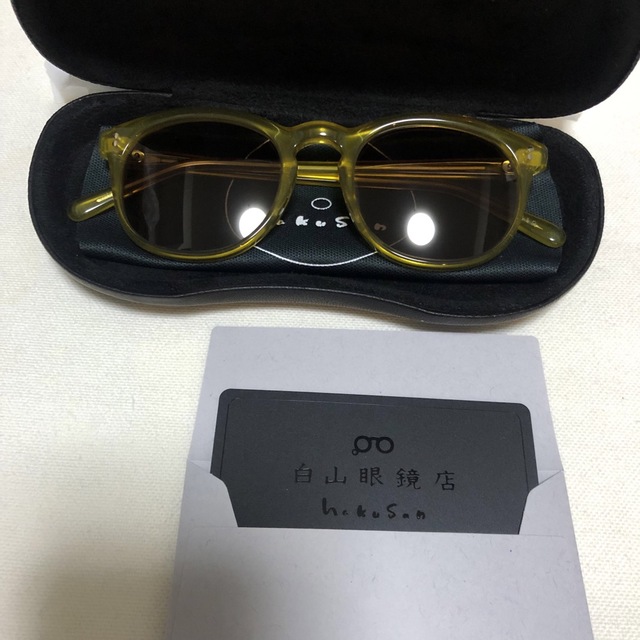 新作入荷SALE 白山眼鏡店 MAYFAIR メイフェア らん甲 新品未使用 mUrBl