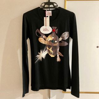 ヴィヴィアンウエストウッド(Vivienne Westwood)のgm-WMF様専用 ヴィヴィアン スカルロンT リップニット(Tシャツ(長袖/七分))