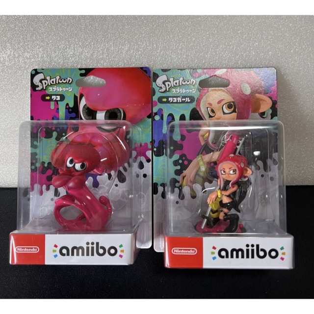 amiibo スプラトゥーン　タコ　タコガール