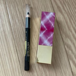 エスティローダー(Estee Lauder)の新品未使用　エスティーローダー　アイライナー、リップセット(コフレ/メイクアップセット)