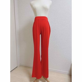 【美品】ストレッチフレアパンツ(カジュアルパンツ)