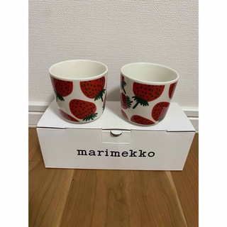 marimekko - 【新品】マリメッコ マンシッカ ラテマグ 2個セット